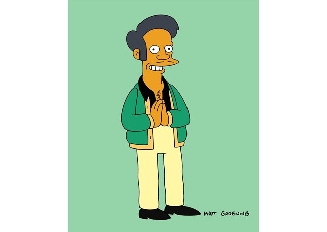 Apu tappar rösten efter beskyllningar om rasism. Arkivbild.