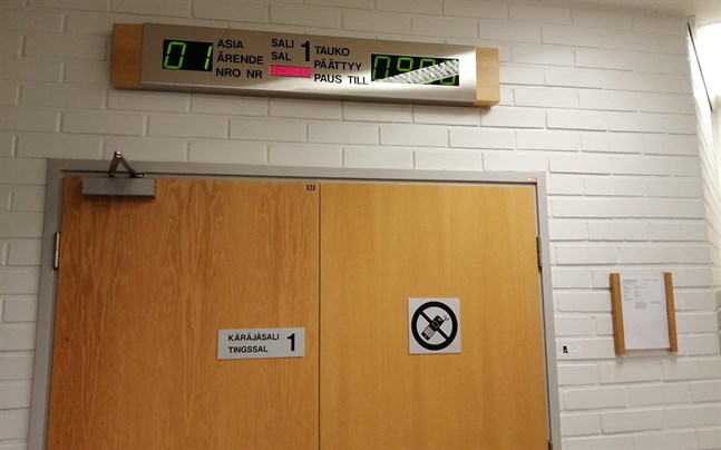 Österbottens tingsrätt i Karleby. Arkivfoto.