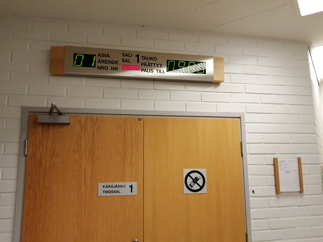 Österbottens tingsrätt i Karleby. Arkivfoto.