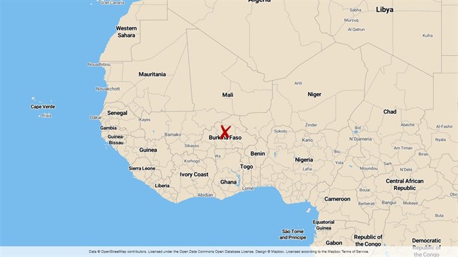 Byn Alamou i Sanmatengaprovinsen i Burkina Faso.