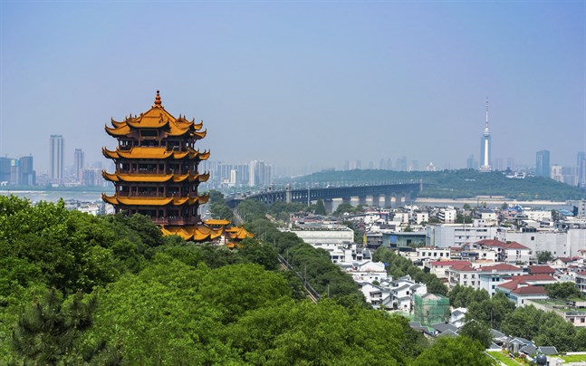 Wuhan i Kina.