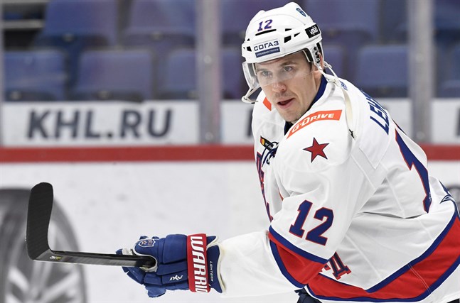 Jori Lehterä spelar till vardags i ryska storklubben SKA S:t Petersburg.