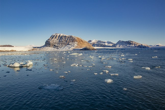 Mineraler har hittats på havsbottnen utanför Svalbard. Arkivbild.