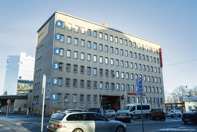 Hotellkedjan Omena har 34 rum på våningarna 5 och 6.