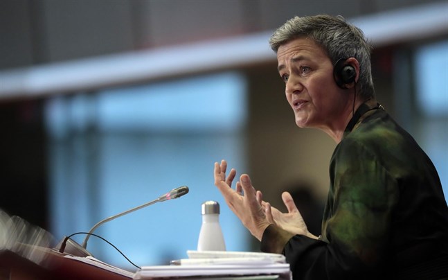 Danska Margrethe Vestager är exekutiv viceordförande i EU-kommissionen med ansvar för digitalisering och konkurrensfrågor.