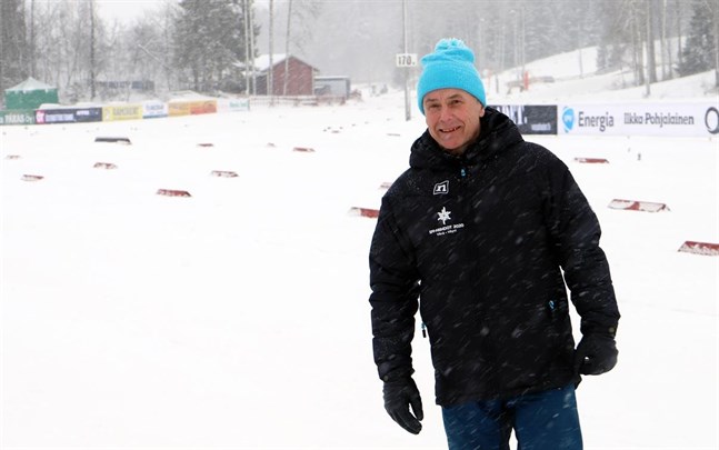Tävlingsledaren Mårten Lövdahl är väldigt glad knappa två veckor efter FM i Vörå. Allt gick som det skulle och åkarna var nöjda.