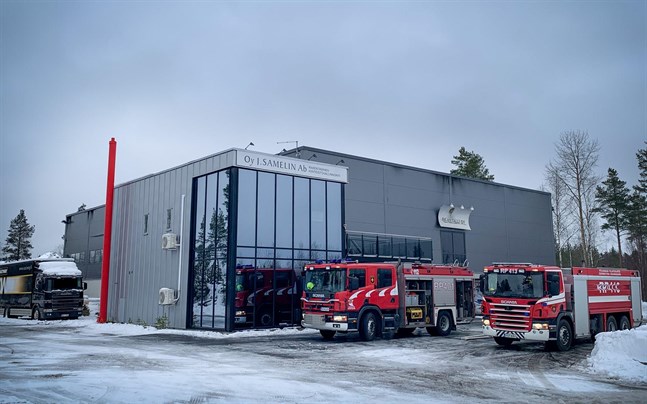 Branden på Lagervägen vid Fågelberget var släckt strax före klockan 13 på lördag förmiddag.