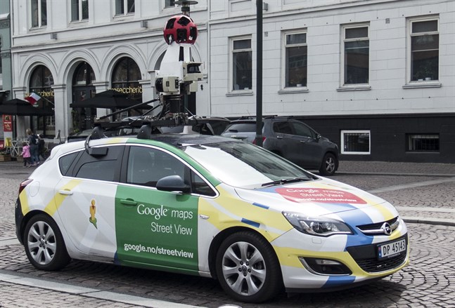 Kamerabil från Google.