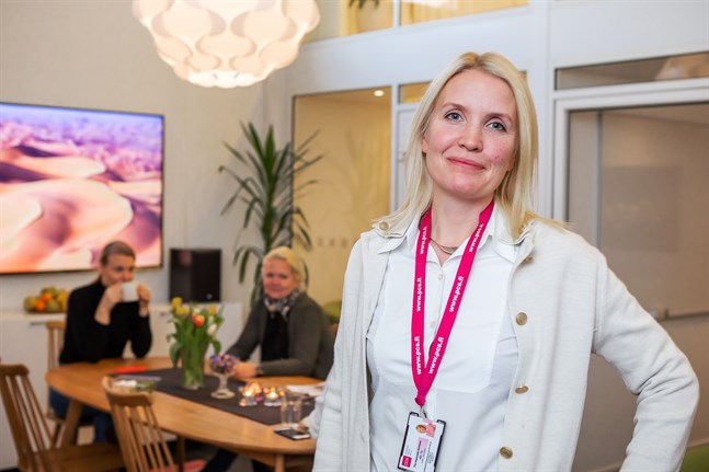 Pia-Hannele Kivinen brinner för städning.
