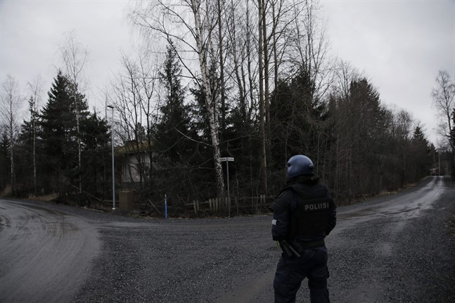 Sex personer är gripna misstänkta för skottlossningen i Björneborg på söndag eftermiddag.