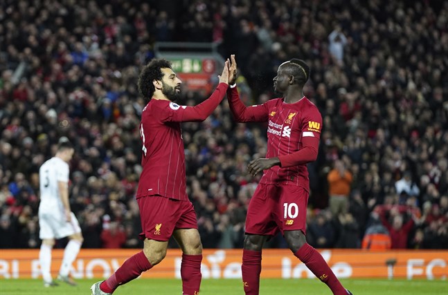 Egyptiern Mohamed Salah och senegalesen Sadio Mané är två av Liverpools största stjärnor. Efter brexit kan det bli färre utländska stjärnor i Premier League.
