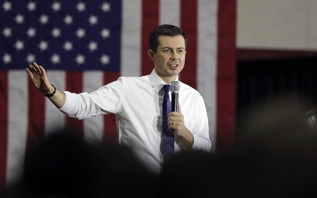 Kandidaten Pete Buttigieg vann Demokraternas första nomineringsmöte i delstaten Iowa.