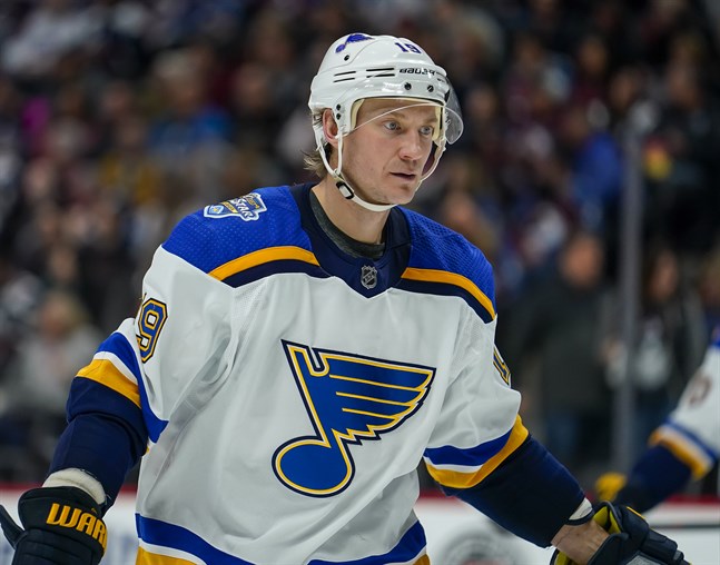 Jay Bouwmeester uppges vara vid medvetande och kontaktbar. Arkivbild.