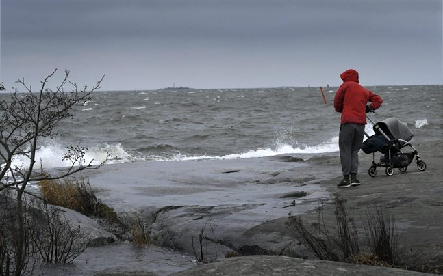 Veckoslutet bjuder på rikligt med regn och starka vindar.