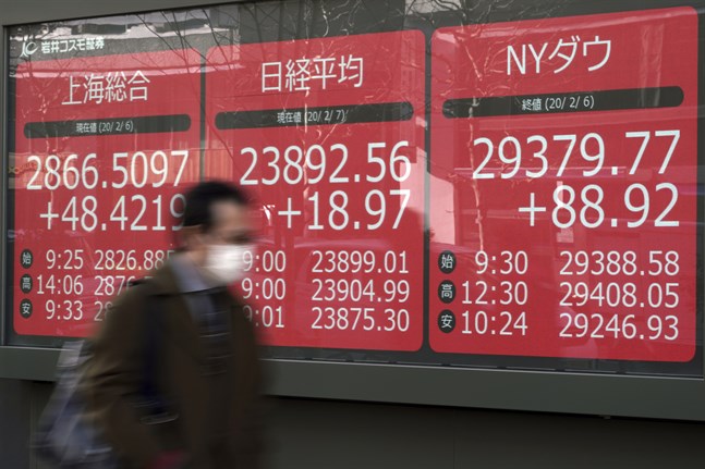 Tokyos Nikkei 225-index. Arkivbild.