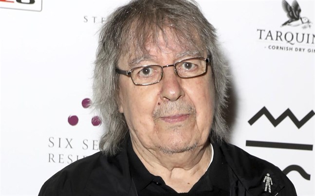 Bill Wyman vid en välgörenhetstillställning i London hösten 2017.