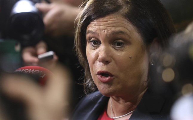 Mary Lou McDonald, ledare för Sinn Féin, bedömmer att det blir "mycket, mycket knepigt" att bilda en vänsterregering efter helgens irländska val.