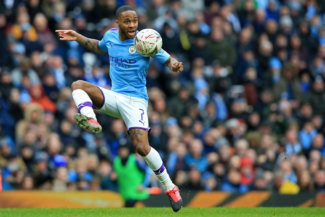 Raheem Sterling spelar i Manchester City.