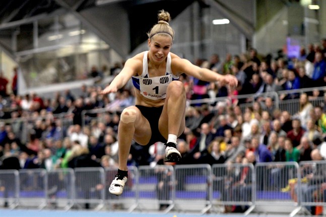 Emma Pullola tog FM-silver i tresteg för andra året i följd.