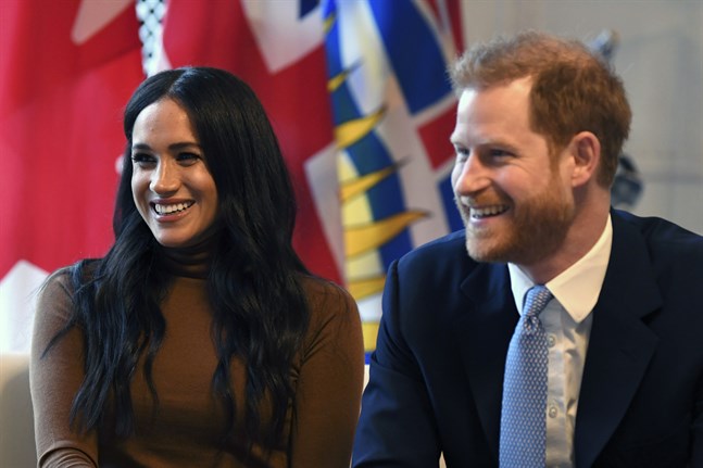 Storbritanniens prins Harry och hans hustru Meghan kommer även i framtiden kunna kalla sig hertigen och hertiginnan av Sussex. Däremot kommer de inte använda varumärket Sussex Royal. Arkivbild.