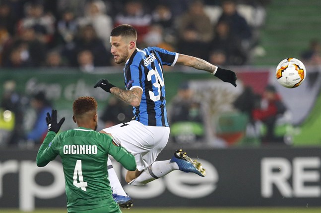 Inter och Ludogorets kan få spela Europa League-returen inför tomma läktare. Arkivbild.