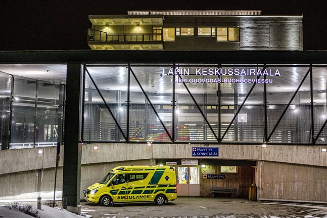 Lapplands centralsjukhus i Rovaniemi hanterade ett fall av sjukdomen covid-19 i januari.