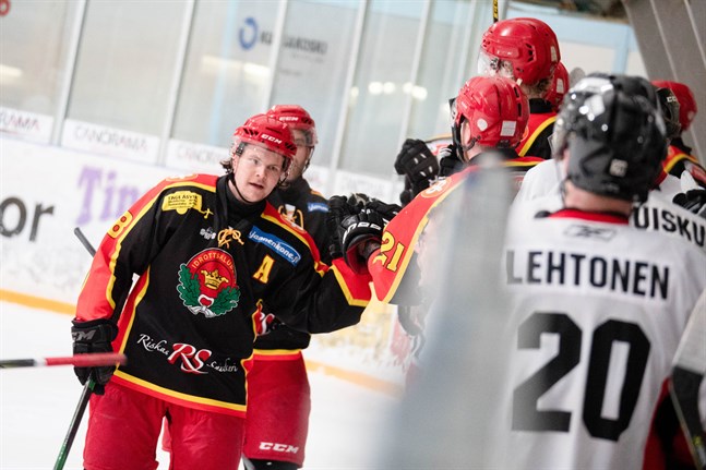 Niko Roukala var bäst i hemmalaget på lördagskvällen.