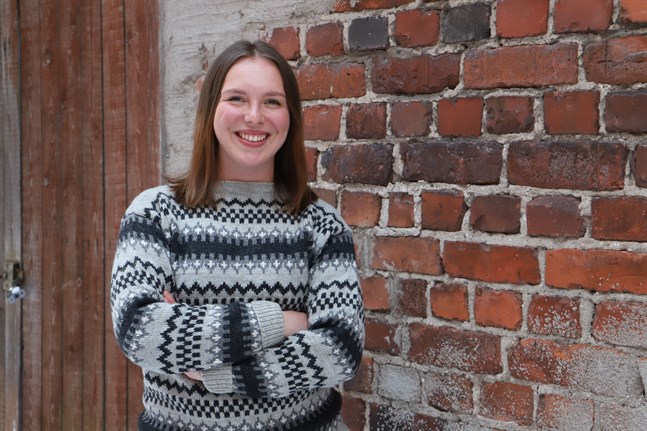 "Aldrig tidigare har jag varit så stolt över att vara finländare som under min praktik i USA", säger Anna Sjöström.