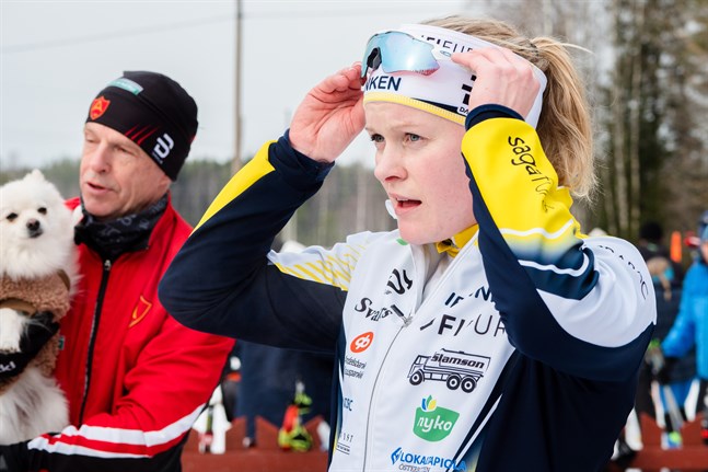 Andrea Julin gjorde vinterns bästa tävling i den individuella sprinten i FM och var ett "knästående" från finalplats.