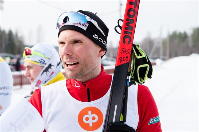 Eric Storvall tycker att stakningen fungerade bra i lördagens kylslagna Engadin La Diagonela.