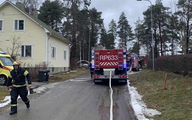 Branden i en källare på Bockmöllergatan kunde snabbt släckas.