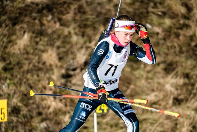 Larsmo IF:s egen Rebecca Sandnäs vann inte helt oväntat 17-årsklassen.