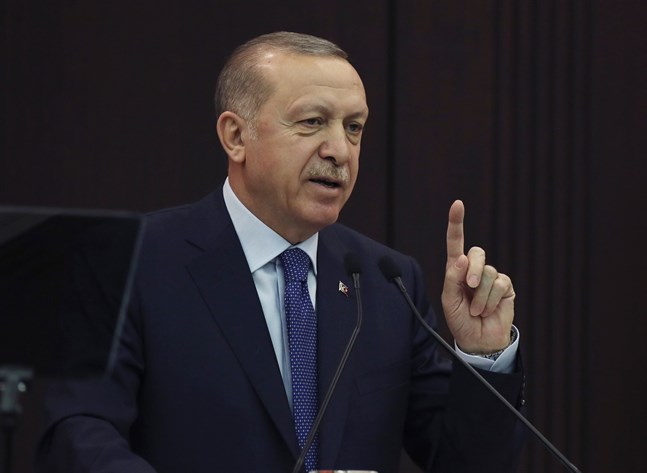 Turkiets president Recep Tayyip Erdogan. Arkivbild.