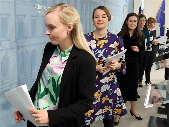 Inrikesminister Maria Ohisalo berättade om hur de fria företagarna ska stödas.