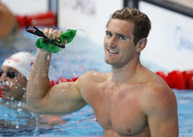Cameron van der Burgh har drabbats av coronaviruset. Arkivbild.