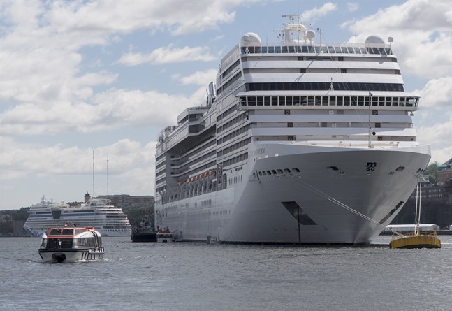 Kryssningsfartyget MSC Magnifica, här i Stockholm i en bild från 2017.