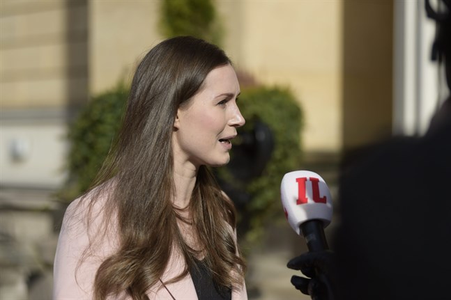 Statsminister Sanna Marin (SDP).