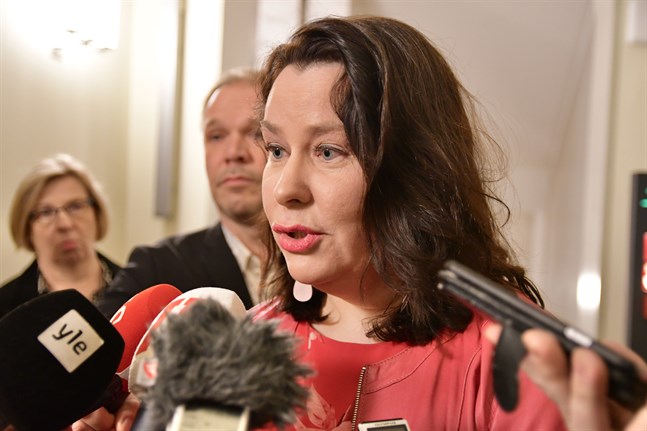 Grundlagsutskottets ordförande Johanna Ojala-Niemelä (SDP). Arkivbild.