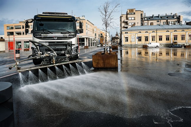 Alerte är flera olika fordonstyper för gatustädningen.