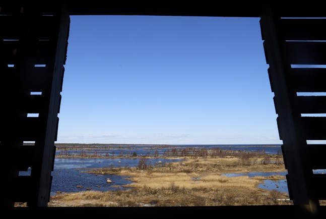 Någonstans ute på Kvarken ska ett svenskt, statligt flygplan ha flugit in på finländskt territorium utan lov.
