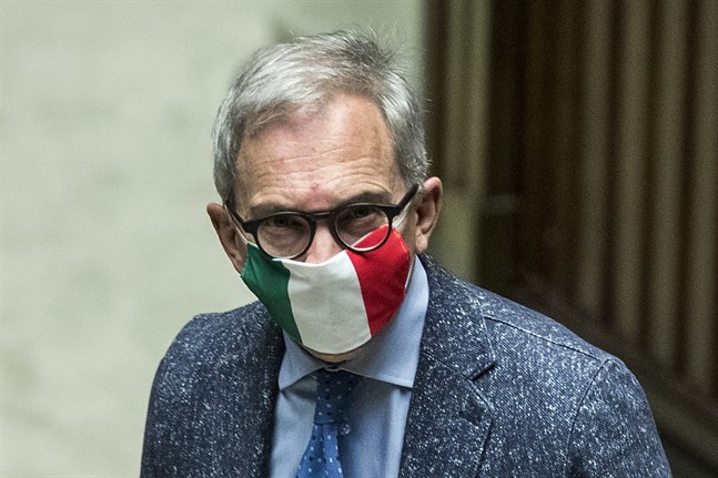 Italiensk ekonomi rasar. Arkivbild.