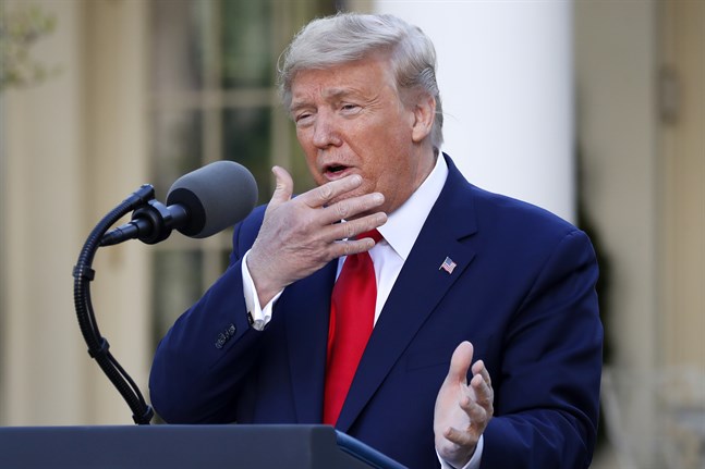 USA:s president Donald Trump.