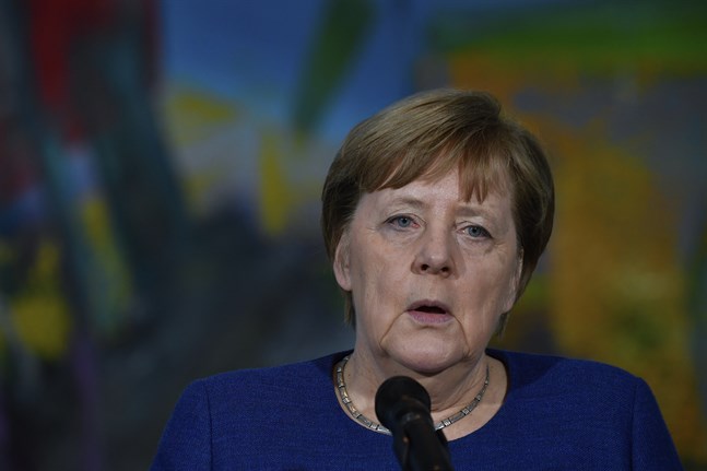 Tysklands förbundskansler Angela Merkel. Arkivbild.