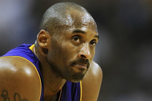 Drygt två månader efter sin död väljs Kobe Bryant in i basketens Hall of Fame. Arkivbild.