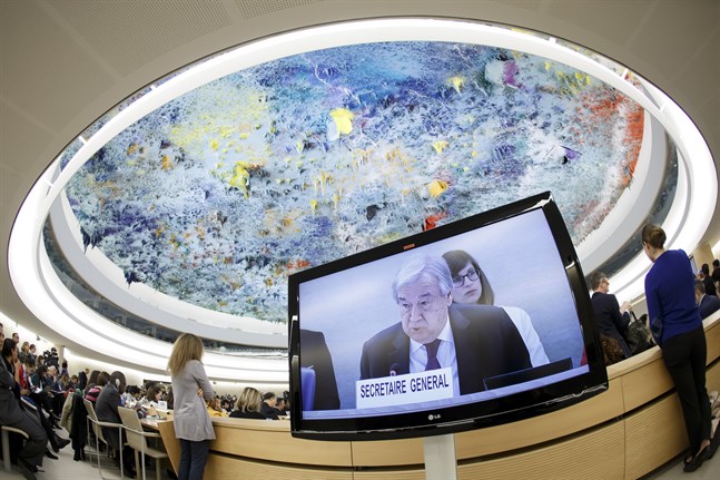 António Guterres vill se fler insatser för att motverka våld i hemmet. Arkivbild.