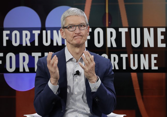 Tim Cook, vd för Apple. Arkivbild.