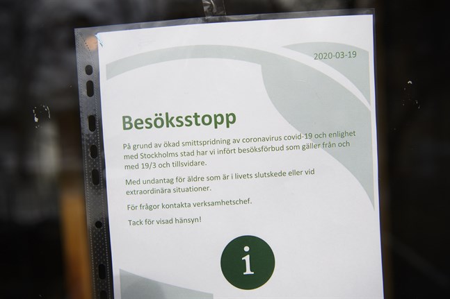 Coronaviruset finns på 121 boenden i Stockholm.