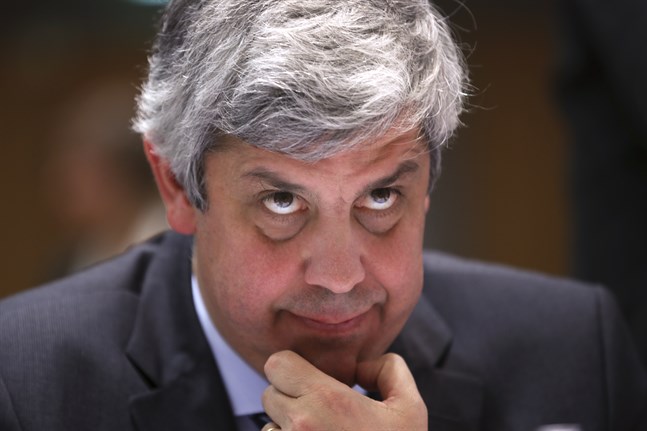 Eurofinansministrarnas mötesordförande Mario Centeno.