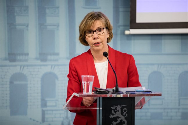 Anna-Maja Henriksson (SFP) är justitieminister och riksdagsledamot från Jakobstad.
