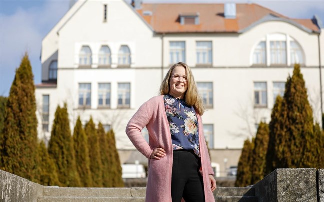 UF-företagen vid Jakobstads gymnasium handleds av Mia Mattsson.